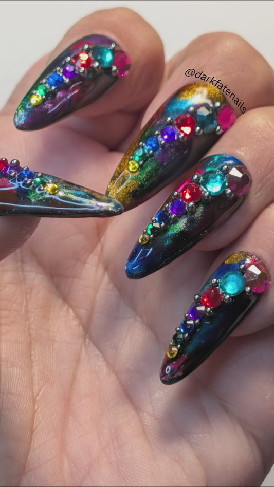 E: Custom Detailed Design Nails *Consultation Required*