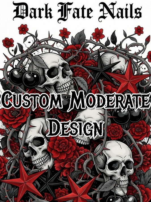 D: Custom Moderate Design Nails *consultation required*